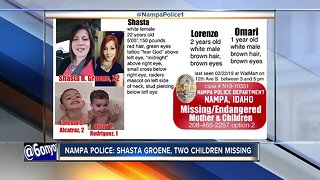 Nampa Police looking for missing, endangered mother Shasta Groene and children