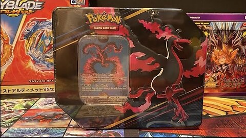 Pokémon crown zenith moltres tin