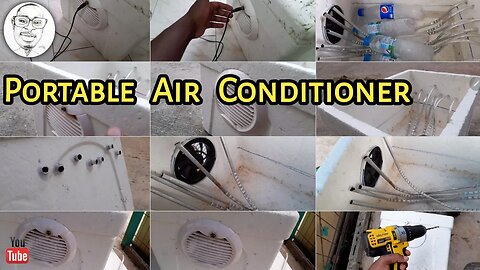 How To Create Portable Air Conditioner By Styrofoam Box | Saving Money | Homemade | DIY