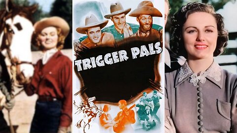 TRIGGER PALS (1939) Arthur Jarrett, Dorothy Fay & Al St. John | Western | B&W