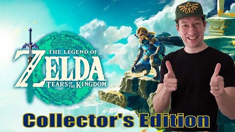 Worlds biggest Zelda Collector plays tears of the Kingdom