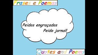 Peidos engraçados: Peido jornal! [Frases e Poemas]