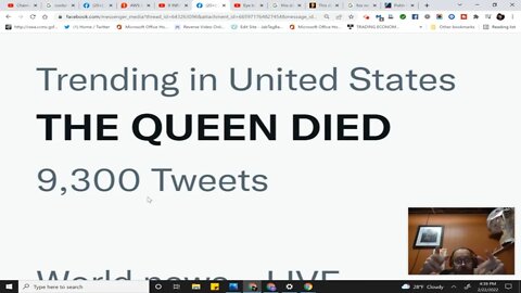 It's 22222 - The Queen Died 2 Plus Russia - My 2 cents - See how that works: Feb 22, 2022 5:30 PM