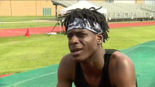 Racine high jumper shares journey his new role on track & field team