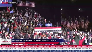 President Donald Trump Save America Rally in in Sioux City, IA 11/03/2022