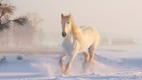 Horse Beach Forest Animal Free HD Videos No Copyright Footage