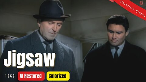 Jigsaw (1962) | Colorized | Subtitled | Jack Warner, Ronald Lewis | British Crime Film
