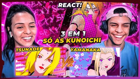 (3 em 1) Sidney Scaccio | Pique Temari | Pique Yamanaka | Pique Tsunade | [ React Rap Nerd ] 🔥