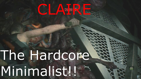 RE2 Remake No Item Box, PS4 pro S+ Rank Claire B, In-game Commentary