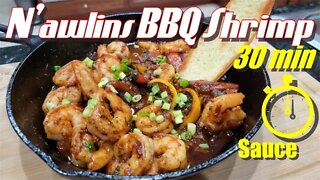 N'awlins BBQ Shrimp, in just 30 minutes!