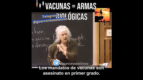 Vacuna = arma biológica