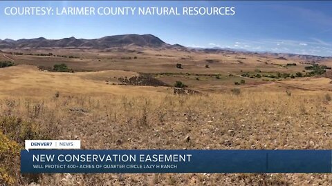 New conservation easement protects Larimer Co. ranch