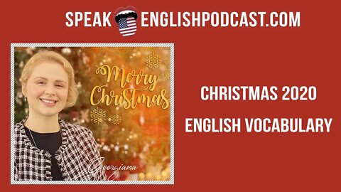 #150 Christmas 2020 English Vocabulary (rep)