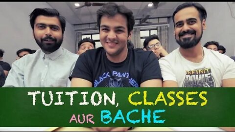 Tuition classes our bache most popular funny video| ashish chanchlani