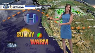 10News Pinpoint Weather with Meteorologist Megan Parry