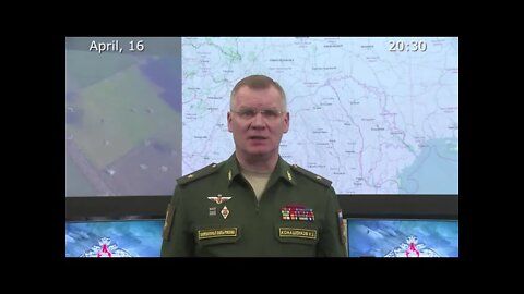 Russia's MoD April 16th Nightly Special Military Operation Status Update!