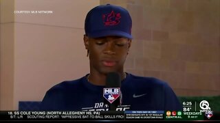Jayden Hylton shares MLB Draft combine experience