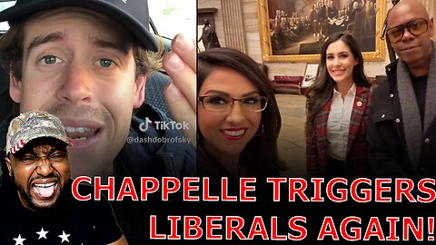 Liberals MELTDOWN & CRY TRANSPHOBIA Over Dave Chappelle Taking Pictures With Republicans In Congress