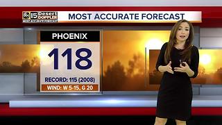 Another record-breaking day ahead in Phoenix