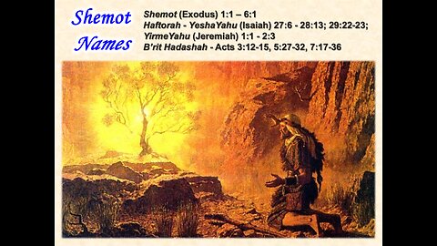 Shemot - Names/Characters