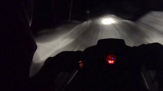 Snowmobile Trail Riding (Munising Michigan) Part 4