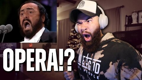 First Time Hearing LUCIANO PAVAROTTI - "NESSUN DORMA" (REACTION)