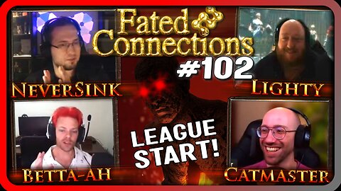 WHAT A LEAGUE START, HUH?! - FATED 102 feat. NeverSink, LightyGaming, Betta-ahGaming ​