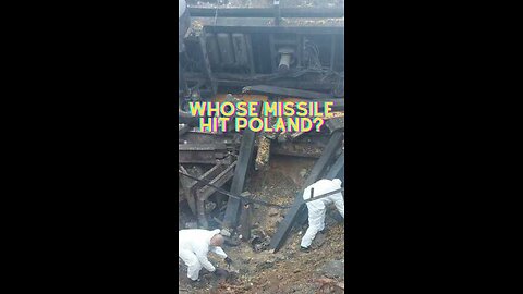 Whose missile hit Poland?
