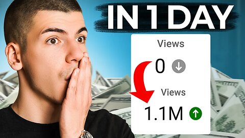 $1200/DAY) Easiest Way To Get Views On a YouTube Automation Channel Without Making Videos