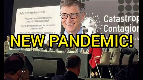 CATASTROPHIC CONTAGION: Bill Gates, Johns Hopkins & WHO Conduct Another Pandemic Simulation! SHARE!