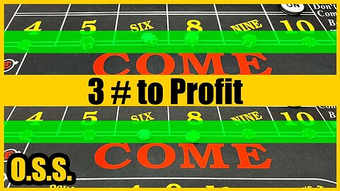 Get $64 Across for $5 - Craps Strategy