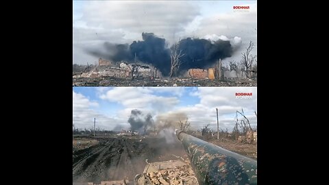powerful tank battle of the 11th regiment of the NM DPR
