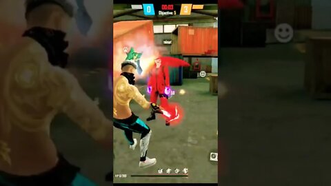 Free fire best moment Over confidence from AM DUBAI -Garena free fire max #shorts