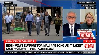 FEMA Administrator Completely Ignores Question About Biden's Maui Incompetence