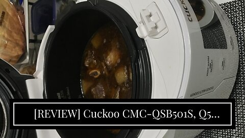 [REVIEW] Cuckoo CMC-QSB501S, Q5 Premium 8 in 1 Multi (Pressure, Slow, Rice Cooker, Browning Fry...
