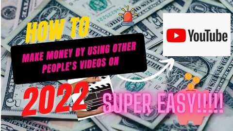 Best Way How to Make Money on YouTube By Using Other People's Videos | New Way to Make Money Now!