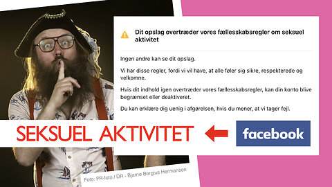 Anerkender Facebook, at klip af Onkel Reje har upassende seksuel karakter?