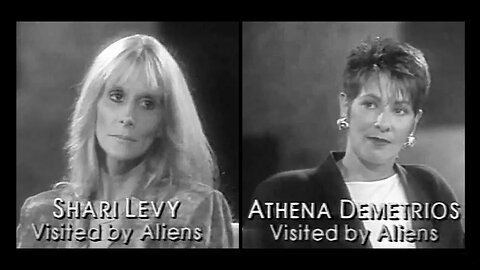 Visited by aliens: Shari Levy and Athena Demetrios talk about their experiences, Philip Klass reacts