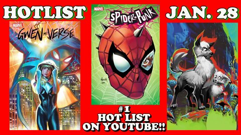 It's the #1 Comic Book Hot List on YouTube!! These COMIC BOOKS are about to EXPLODE on EBAY!!!