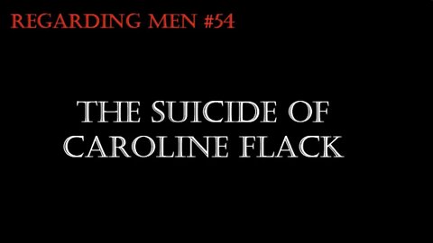 The Suicide of Caroline Flack