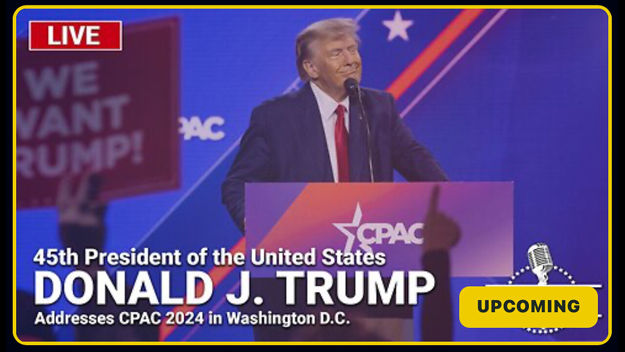 Trump CPAC 2024 and Victory Speech in South Carolina 2/24/24 (LIVE