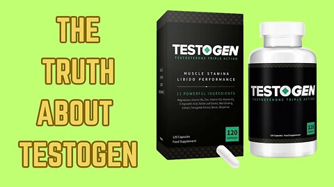 TESTOGEN - A Harsh Experience With TESTOGEN [TESTOSTERONE BOOSTER TESTOGEN]