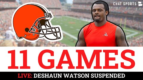 BREAKING: Deshaun Watson Suspended 11 Games | Trade For Jimmy Garoppolo Next?