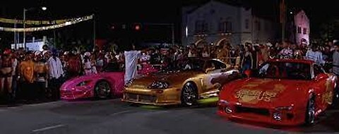 FAST and FURIOUS - Street Race (RX7 vs Civic vs Integra vs Eclipse)