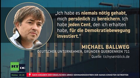 Erst neun Monate U-Haft, jetzt überraschende Wende: Anklage gegen Ballweg abgewiesen