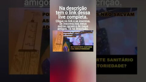 URGENTE/Miragem Viagem/Menino da Gaita/Live na descrição e todos meus canais/Artistas Traíras