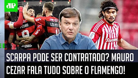 "Pelo que EU APUREI sobre o Scarpa, o Flamengo..." Mauro Cezar FALA TUDO!