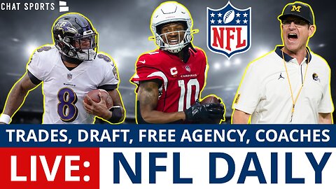 NFL Daily Live: NFL Rumors, News, Top Free Agents, Coaching Predictions & Mock Draft