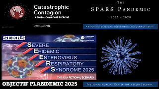 Prochaine pandémie prévue pour 2025... (SEERS + SPARS) B.GATES est OK ! (Hd 1080) Autres liens au descriptif.