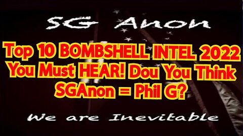 SGAnon, Derek Johnson, Juan O Savin Stream Top Bombshell > You Must Hear!. Thx All